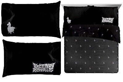 New Epic Games Fortnite Victory Royale Llama Loot Video Gamer Queen Sheet Set