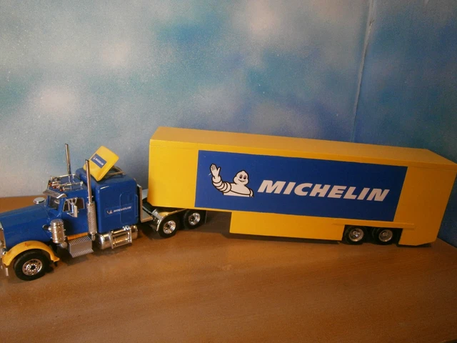 Camion Eligor 1/43 Freightliner Michelin America - Métal - Occasion