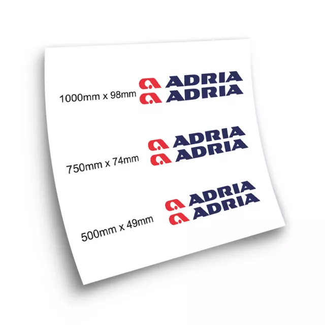 Pegatinas / Vinilo para Auto Caravanas compatibles con Adria-60073