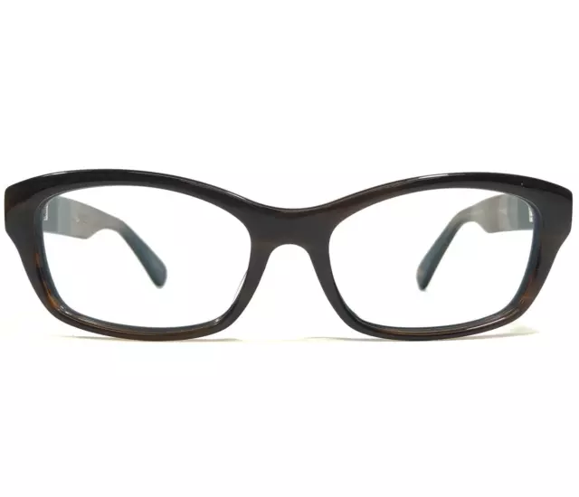 Paul Smith Eyeglasses Frames PS-433 TUSTL Brown Horn Blue Thick Rim 50-17-143