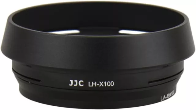 JJC LH-JX100 Lens Adapter and Hood for Fujifilm Finepix X100, X100s, X100T, X70