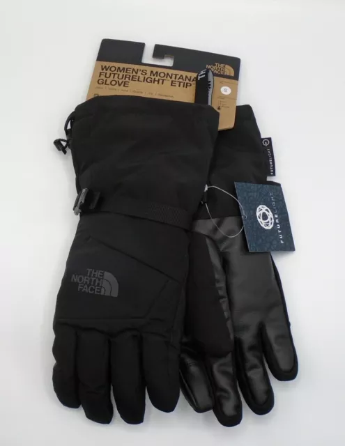 The North Face Montana FUTURELIGHT Etip Gloves Womens Small Black