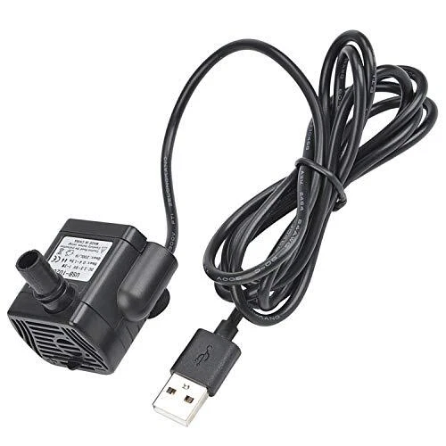 Bomba sumergible USB 3W USB-1020 DC3.5V-9V mini bomba de agua sumergible para...