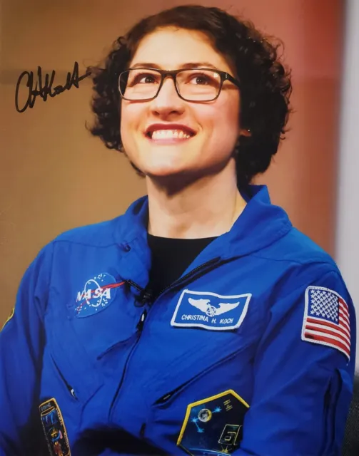 CHRISTINA KOCH (NASA Artemis Moon Astronaut) Signed/Autographed 8x10 Photograph