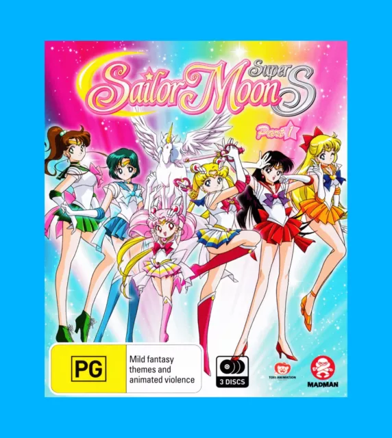 NEW SAILOR MOON S - Season 3 - Part 1 - Eps 90-108 DVD REGION 4 $65.57 -  PicClick AU