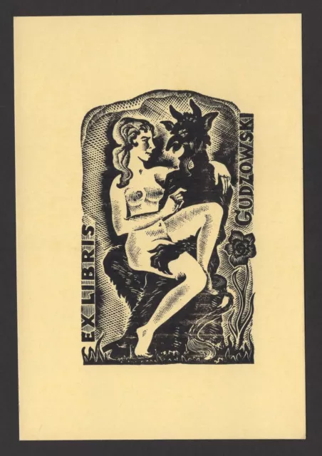 14)Nr.024,EXLIBRIS, V. Edemski,  Erotik / erotic