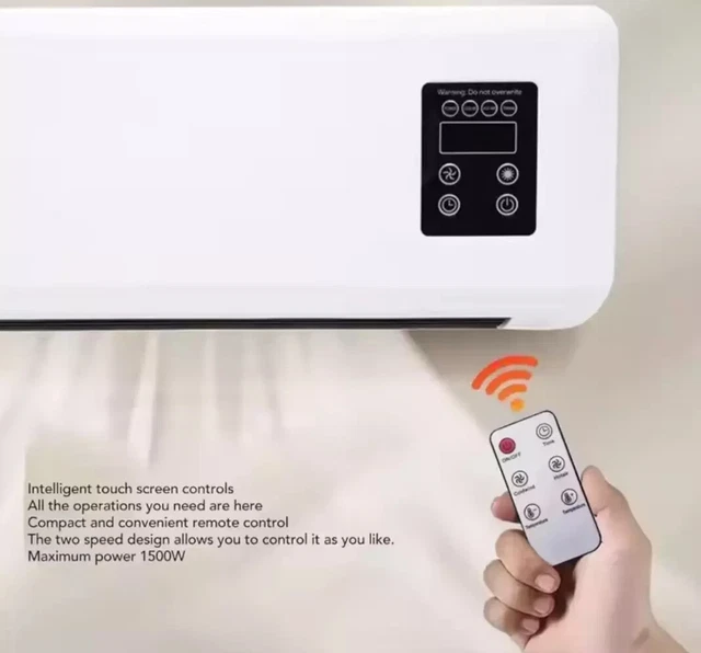 Ventilconvettore RIELLO Design Inverter 21B A Parete – Fan Coil Bianco Con Comando