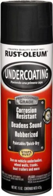 Rust-Oleum® Stops Rust® Flat Black Automotive Professional Undercoating Spray Pa