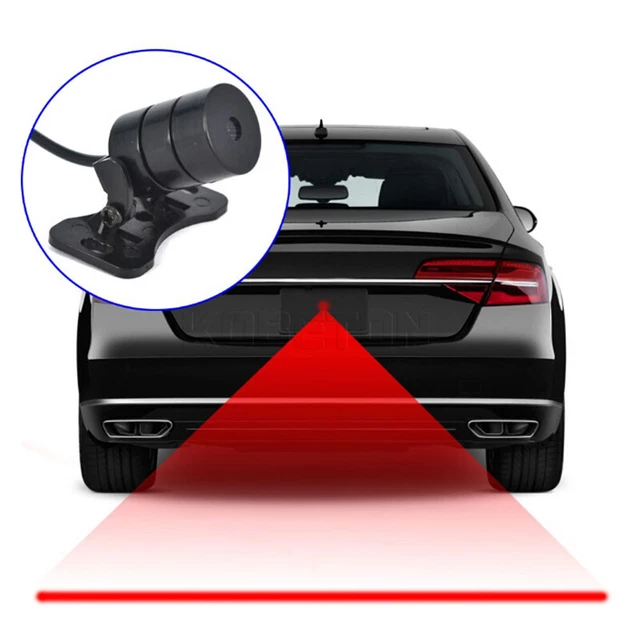 Fanale nebbia laser auto moto anticollisione segnale frenata coda allarme ~^
