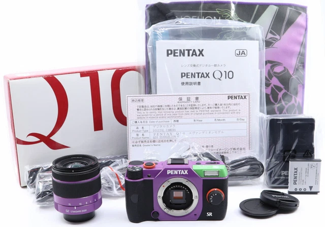 店内全品ポイント2倍!! 1747 Pentax Q10 Silver 12.4MP Digital
