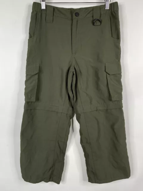 Boy Scouts of America Switchback Pants Youth Large Green BSA Uniform 23" Inseam