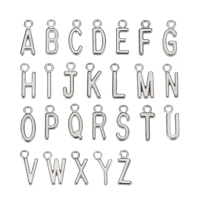 90 Perline Legno Lettere A-Z 12mm | Con Cuori E Pentagrammi Per Bracciali Fai Da Te - Foto 9