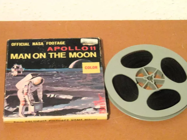 8mm - Official NASA Footage - Apollo11 - Man On The Moon - Color