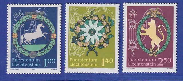Liechtenstein 2005 Alte Gasthausschilder Mi.-Nr. 1377-79 **