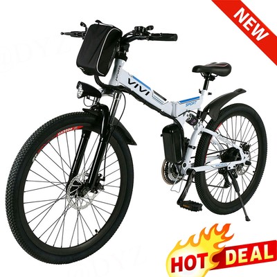 Vivi e-bike 26/27 5 BICI ELETTRICA ELETTRO-Mountain Bike 250w/8ah CITYBIKE Adult 