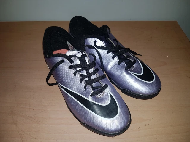 NIKE CR7 MERCURIAL X Astro Turf Boots Trainers Uk5 Eur 38 Green