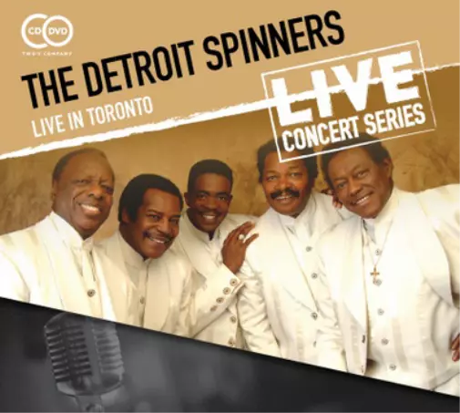 The Detroit Spinners Live in Toronto (CD) Album with DVD