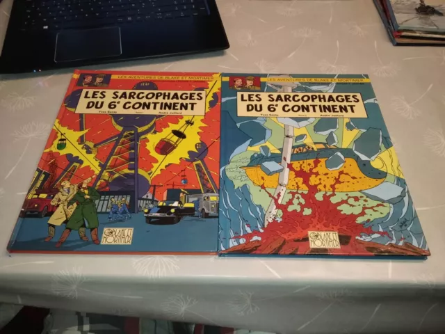 BD BLAKE ET MORTIMER – Les sarcophages du 6e continent – tomes 1 et 2 (# 16+17)