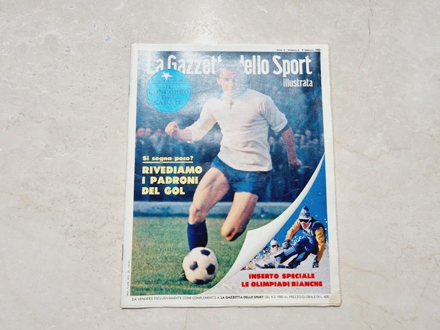 Gazzetta Dello Sport Originale 27 Février 1970 : Riva, Cagliari, Merckx à Olbia