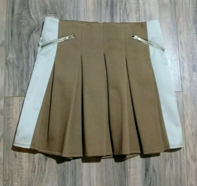 THE KOOPLES NWT $290.00 Women's Pleated Mini Skirt Sz 40/6