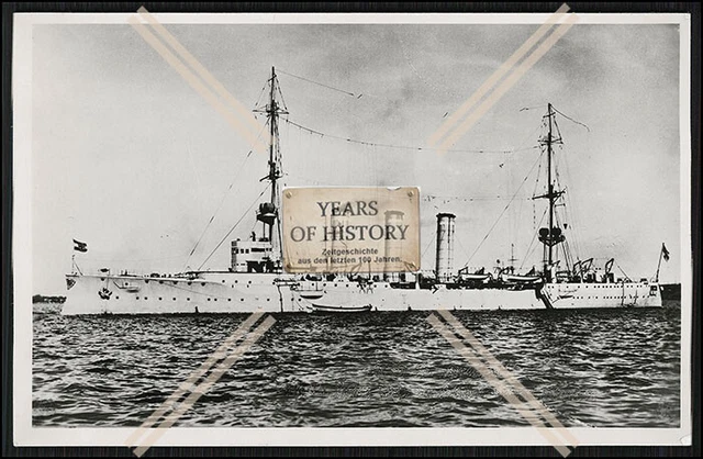 FOTO SMS WIESBADEN 1917 Kleiner Kreuzer der Kaiserlichen Marine EUR 5
