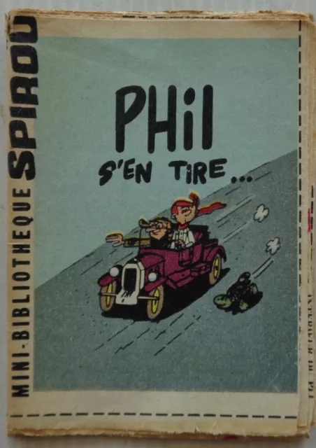 Mini Story No 132 Phil S 'IN Pull Spirou No 1276 Bruce 1962
