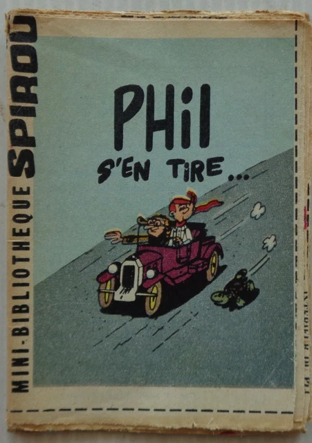 Mini Story No 132 Phil S 'IN Pull Spirou No 1276 Bruce 1962