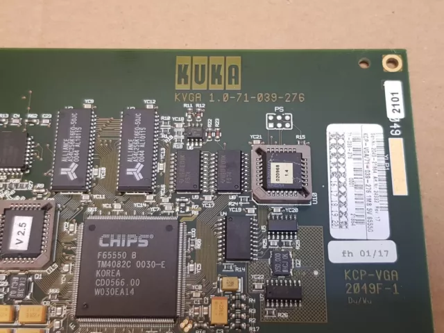 Kuka Kvga 1.0-71-039-276 Vga For Kc1 Kuka Card 2