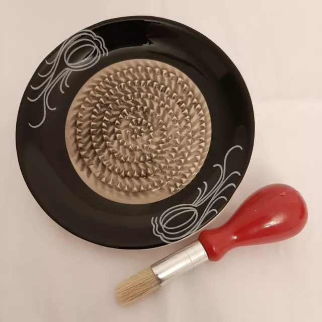 Fine French Garlic Grater Antique 300 Collectible with Brush USA Edition