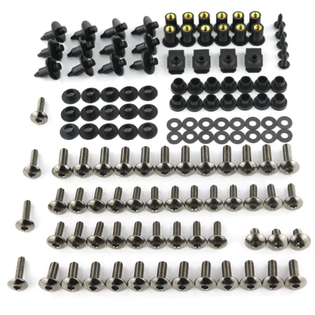 Complete Cowling Fairing Bolts Kit Nuts Screws Fit For Honda VFR750/750F 86-97