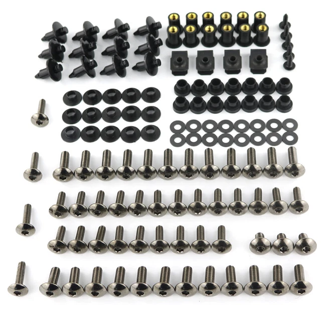 COMPLETE COWLING FAIRING Bolts Kit Screws Honda VTR1000 RVT1000R RC51