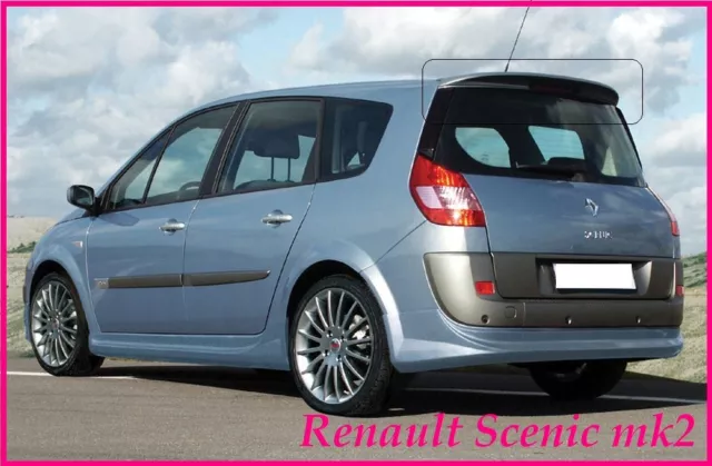 Renault Scenic Mk2 Rear/Roof Spoiler (2003-2009)