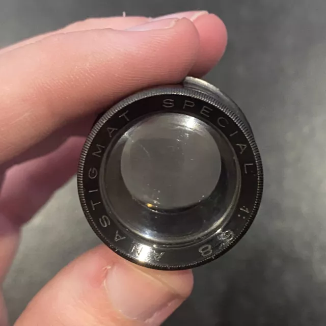 Objectif De Projecteur Angénieux F:3,5 F=100 Mm Kodak Anastigmat - Très Bon état