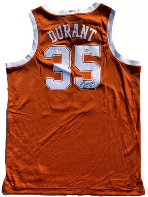 Kevin Durant Signed Nike Texas Longhorns Authentic Swingman Jersey Psa/Dna