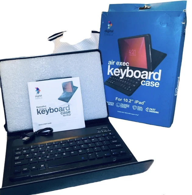 DIGITAL BASICS AIR Exec Bluetooth Removable Keyboard Case for 10.2in