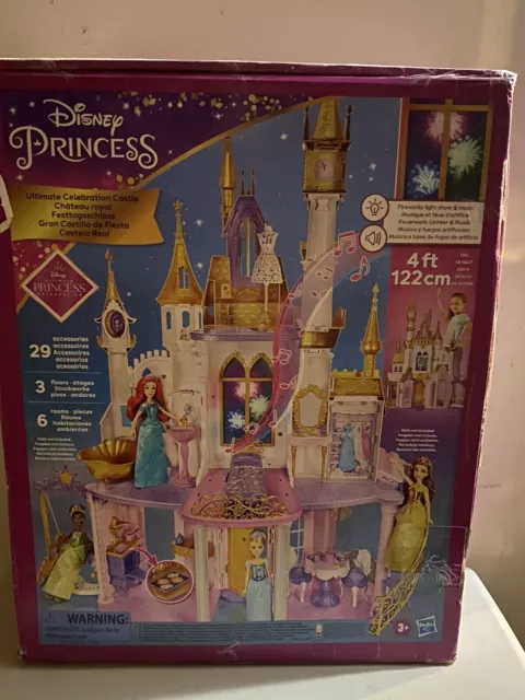 DISNEY PRINCESS ULTIMATE Celebration Castle, 4 Feet Tall Doll House with  Furn $735.15 - PicClick AU