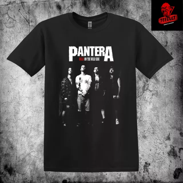 Pantera Metal Rock Band Tee Unisex Heavy Cotton T-Shirt S–3XL