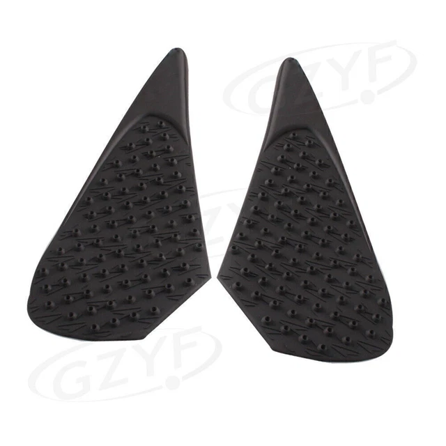 For Yamaha YZF-R1 04-2006 Black Fuel Gas Tank Traction Side Pad Knee Grip Decal