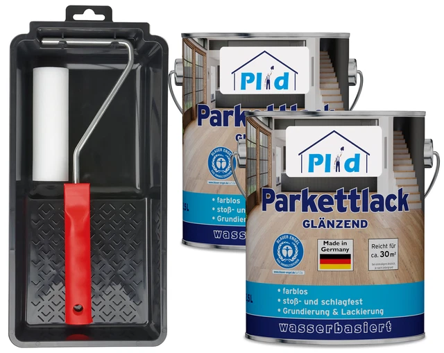 Vernice parquet premium sigillo parquet vernice trasparente set incolore pavimento lucido