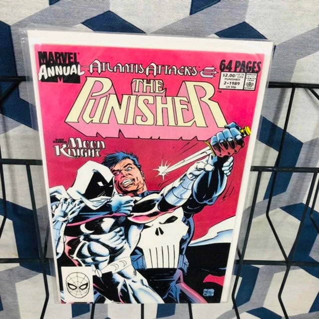 The Punisher Annual #2 (Marvel, 1989) teams up with Moon Knight