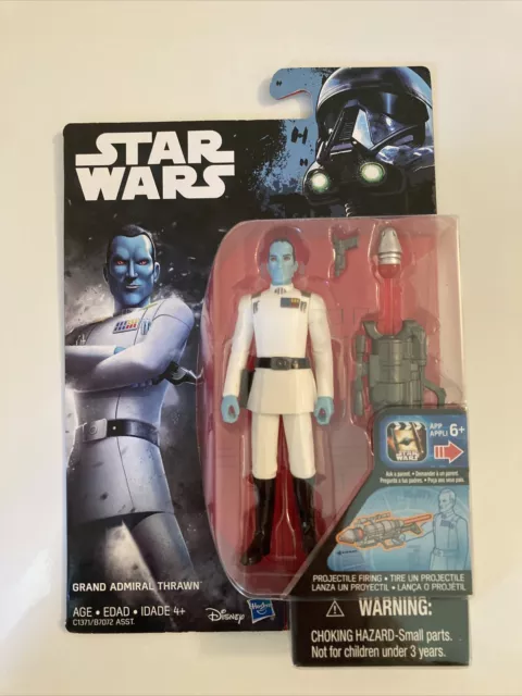 Star Wars Rebels Rogue One Grand Admiral Thrawn Variation cardback 2016 - 3.75"