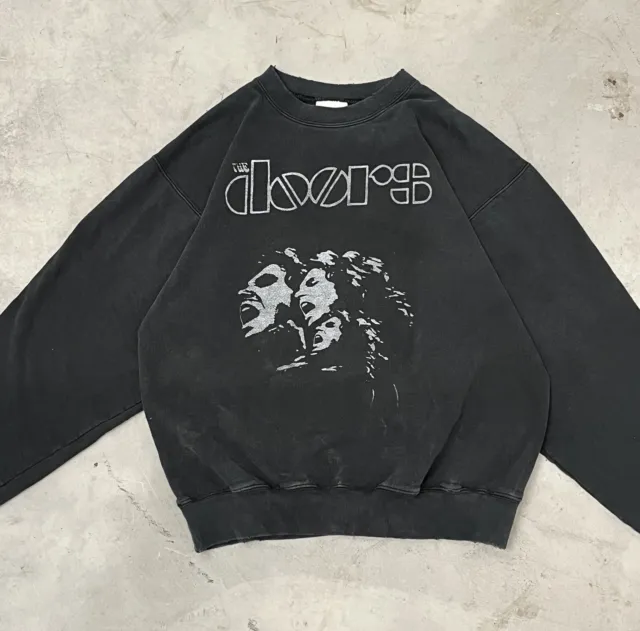 The Doors  Band Vintage Sweatshirt On The Red Anvil Tag