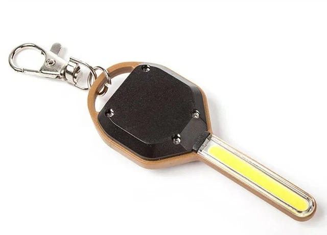 Mini lampe de poche USB rechargeable torche 0.3W 25Lum de porte-clés LED élégant et populaire