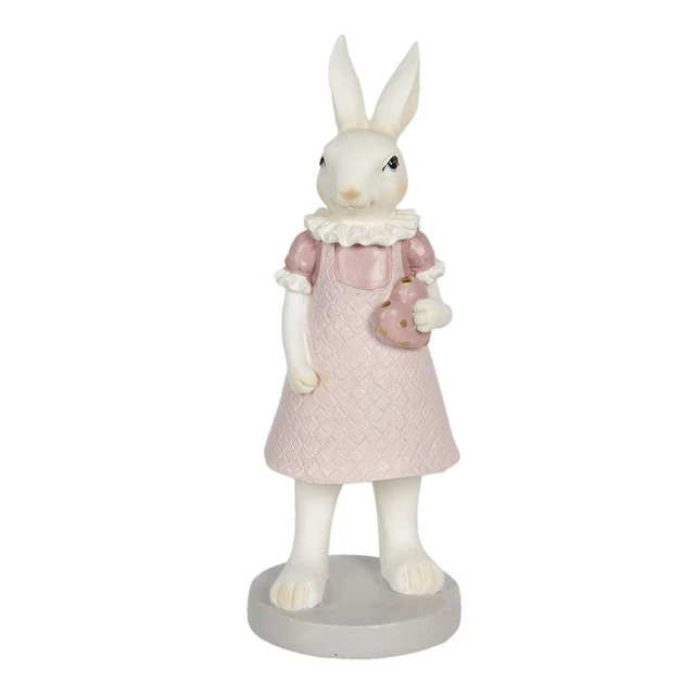 Clayre & Eef Coniglio di Pasqua Coniglio Lepre Decorazione Statua Figura 6PR3150