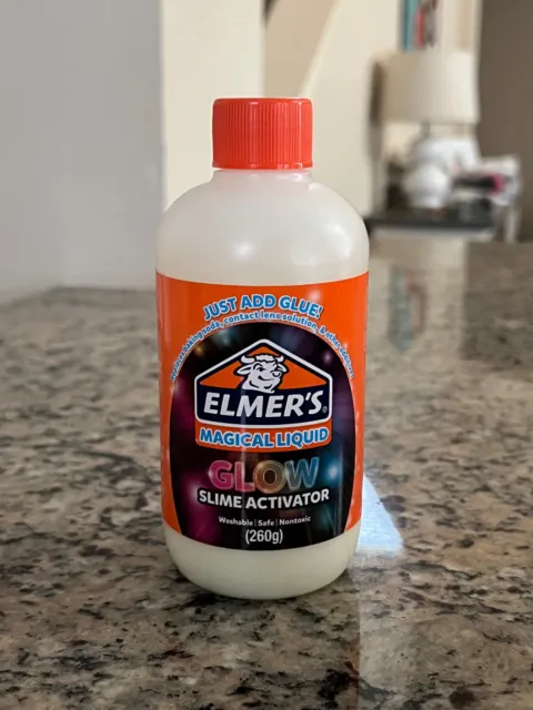 Elmer's Glue Slime Magical Liquid Activator Solution, 32 oz, Dries