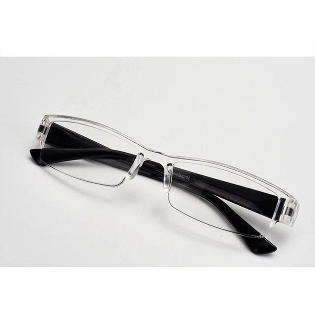 Fashion Black Rimless Reading Glasses Presbyopic V9F5