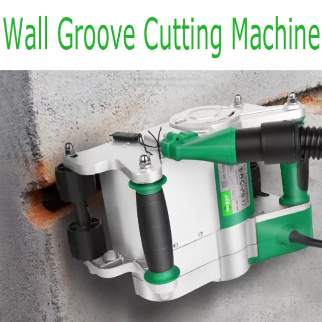 Electric Wall Chaser Slotting Machine Groove Cutting Concrete Cutter 110V/220V