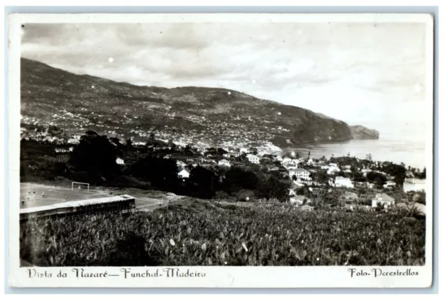 1951 Vista Da Razare Funchal-Madeira Portugal Vintage RPPC Photo Postcard