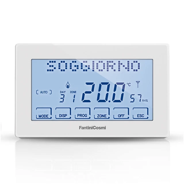Fantini Cosmi Thermostat Programmable Intellicomfort CH180RF