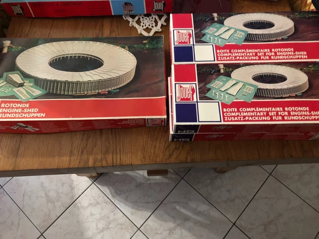 Lot TRIX Méccano - 9 Boîtes Complémentaires + Pneus + Catalogue - Vintage Fabrication Française